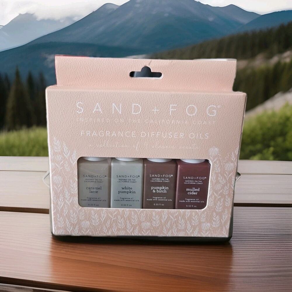 SAND AND FOG Fragrance Diffuser Oils Set 0.33 oz each Fragrance Oils